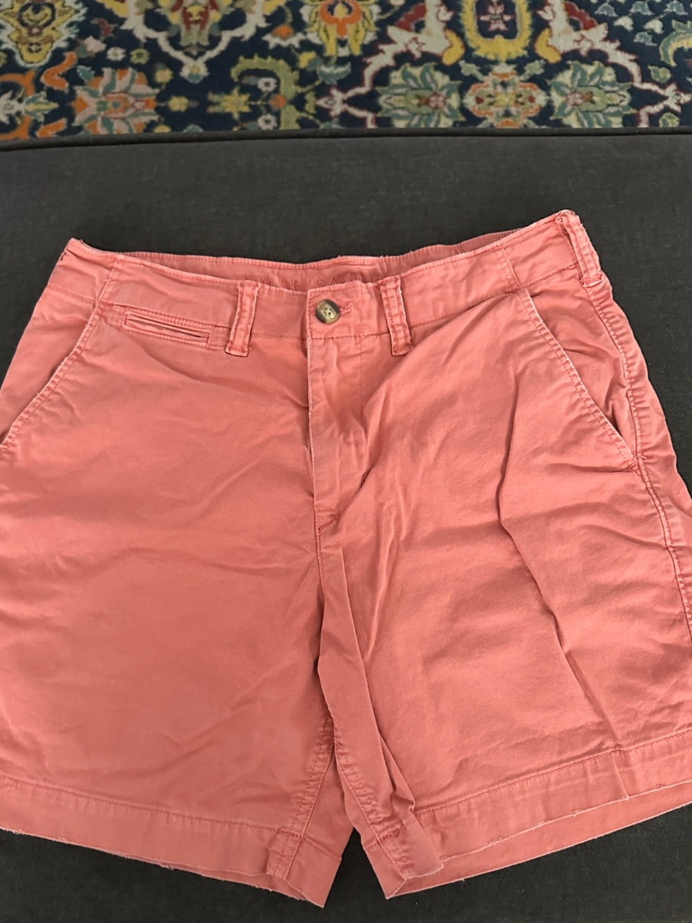 American Eagle Outfitters Pink Men’s Flat Front Shorts